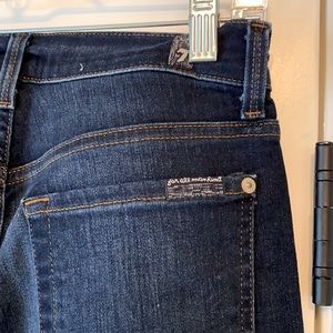 7 For All Man Kind High Waist Skinny